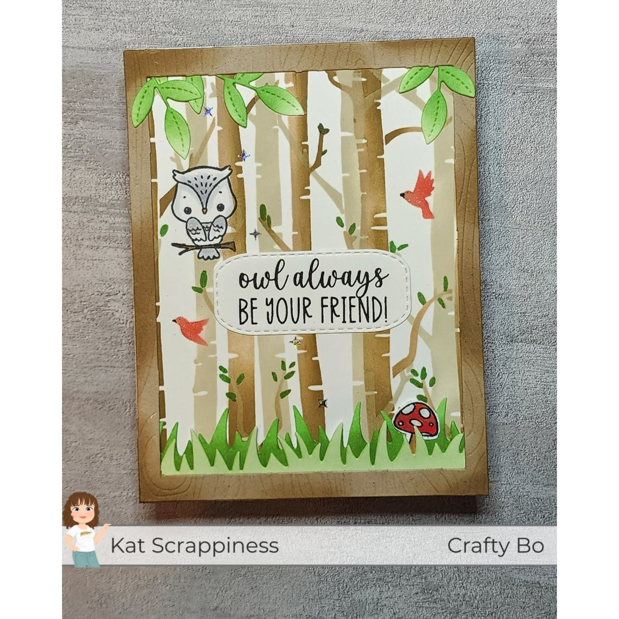Sentiment Shoppe – Within the Fold: "Woodland Critter Sentiments" 6x6 Stamp Set - New Release!