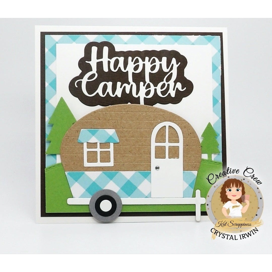 Happy Camper Craft Die