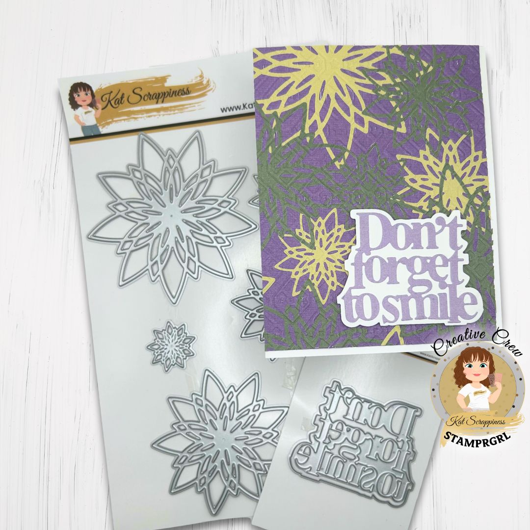 Fine Line Flowers Craft Dies