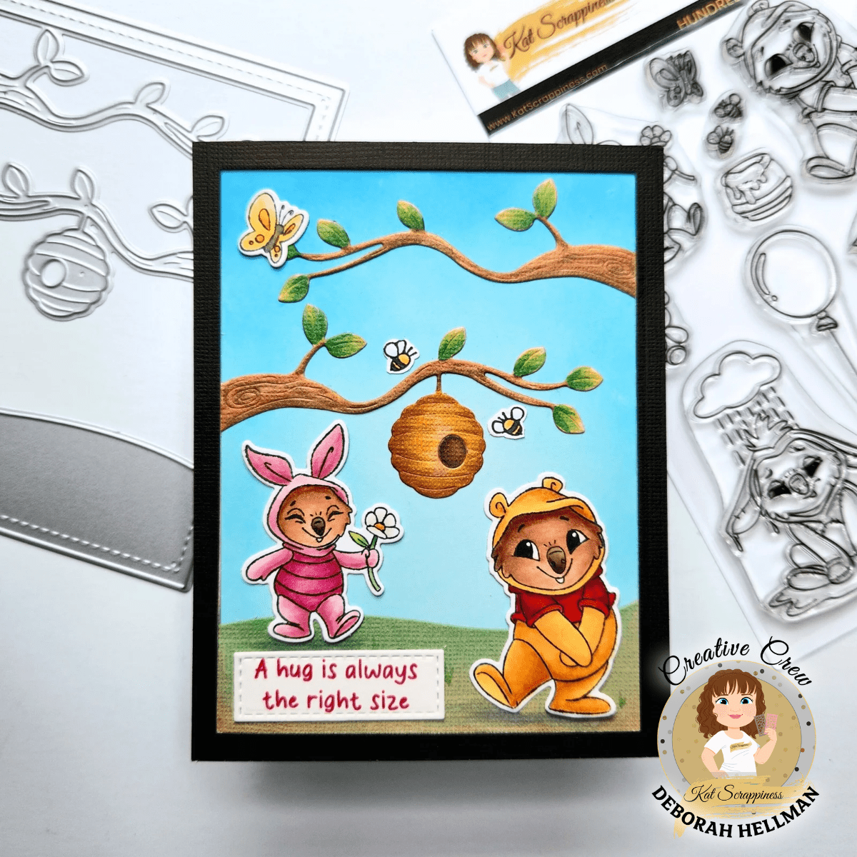 Hundred Acre Beehive Background Craft Die - New Release!