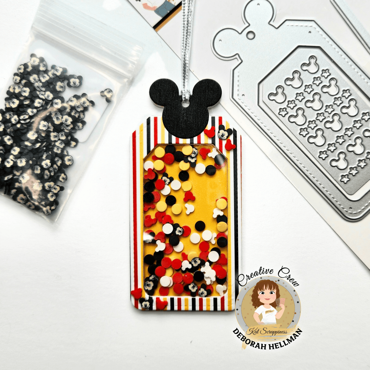 Mouse Ear Shaker Tag Craft Dies