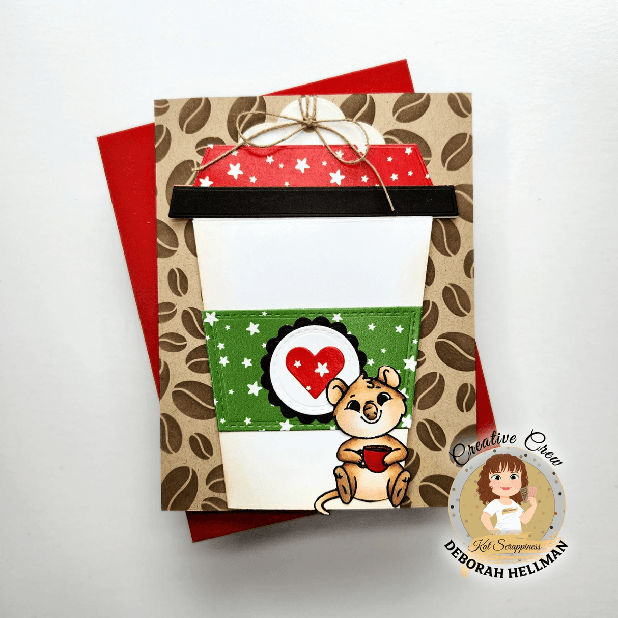 Cuppa Joe Gift Card Tag Craft Dies