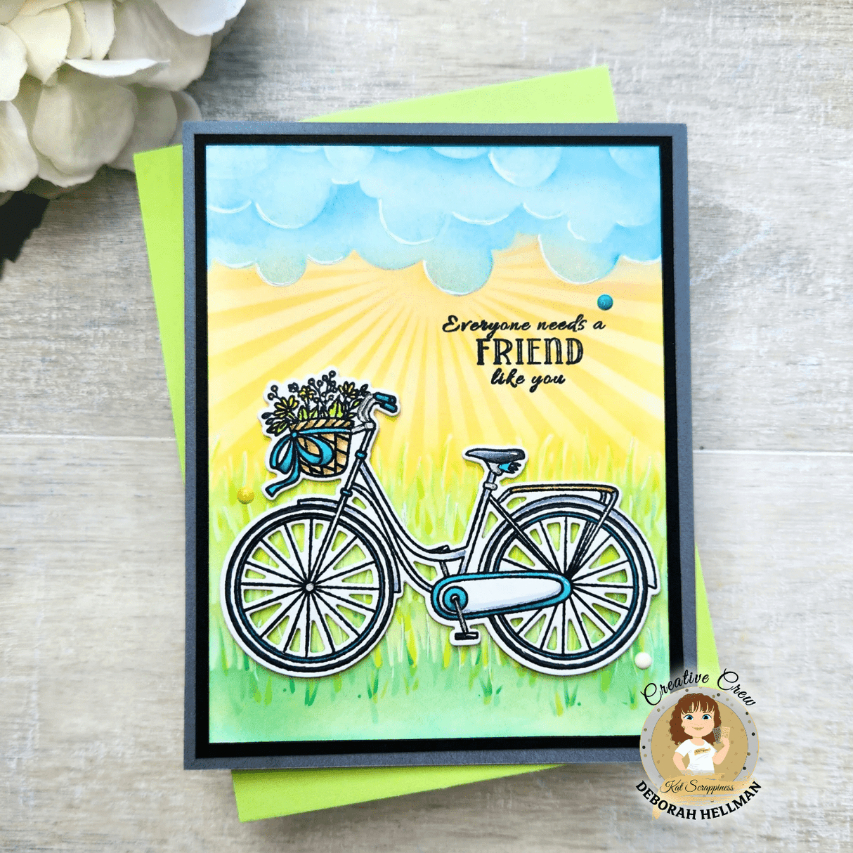 Clouds & Grass 6x6 Layered Stencils - 2pc