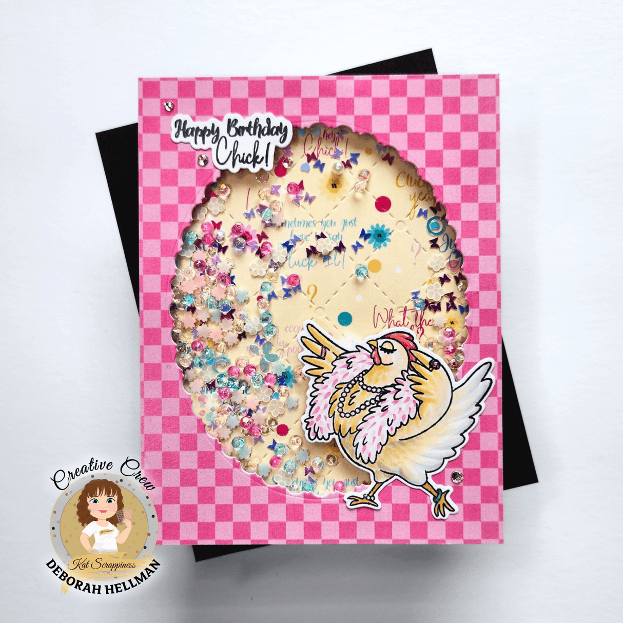 Sassy Chickens 6x8 Stamp Set