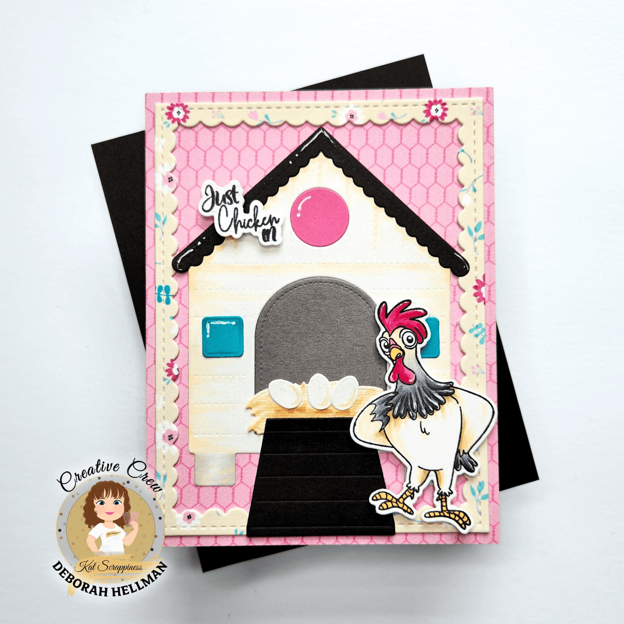 Sassy Chickens 6x8 Stamp Set