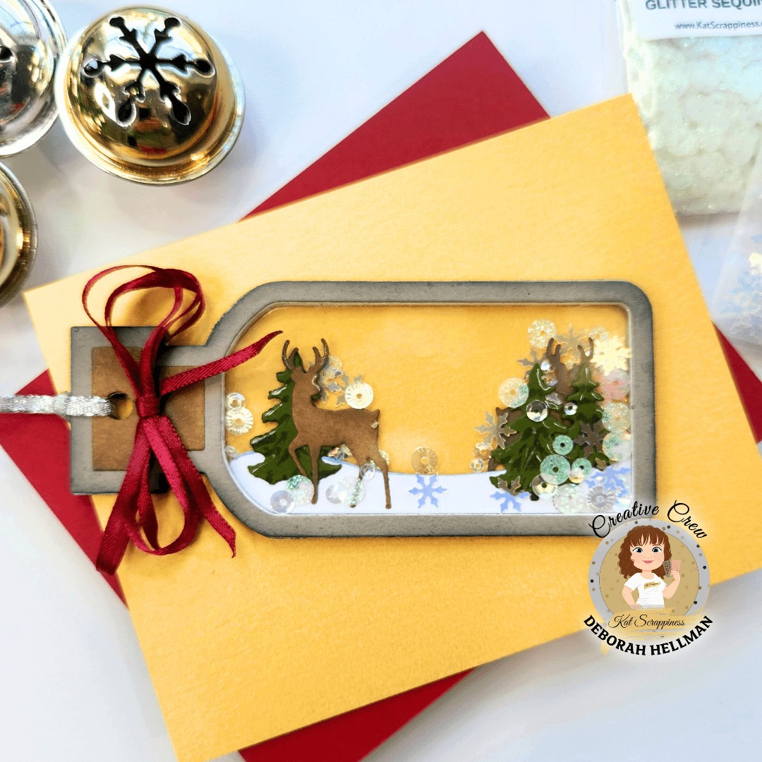 Christmas in a Bottle Shaker Craft Dies -