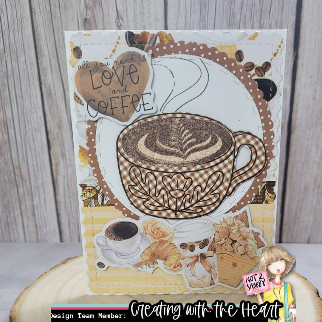 Pour Yourself a Latte Coordinating Craft Dies