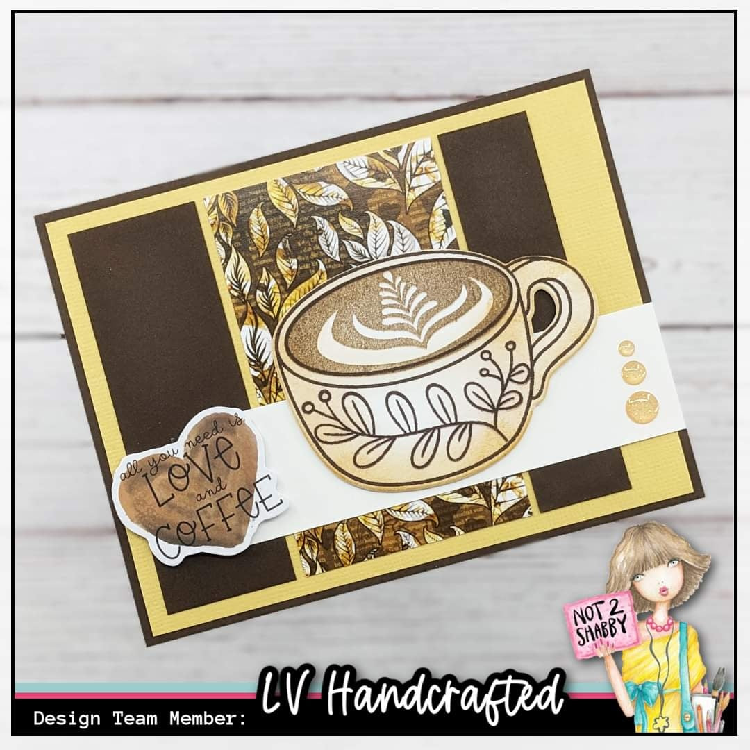Pour Yourself a Latte Coordinating Craft Dies