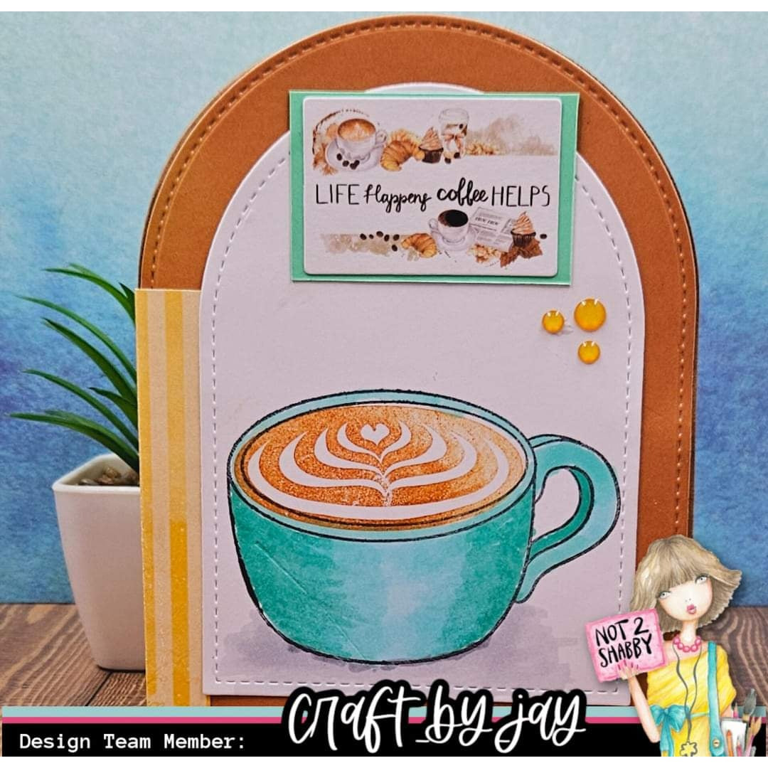 Pour Yourself a Latte Coordinating Craft Dies