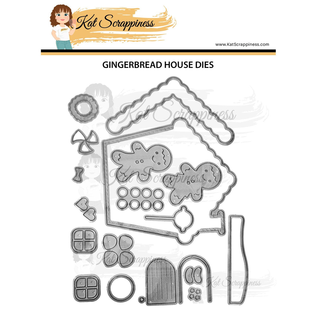 Gingerbread House Craft Dies