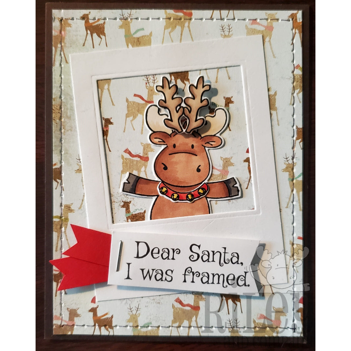 I was Framed Cling Stamp by Riley & Co