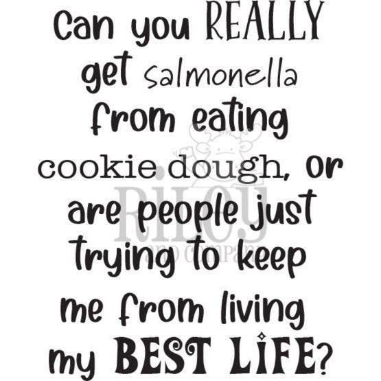 Cookie Dough Clear Stamps by Riley & Co