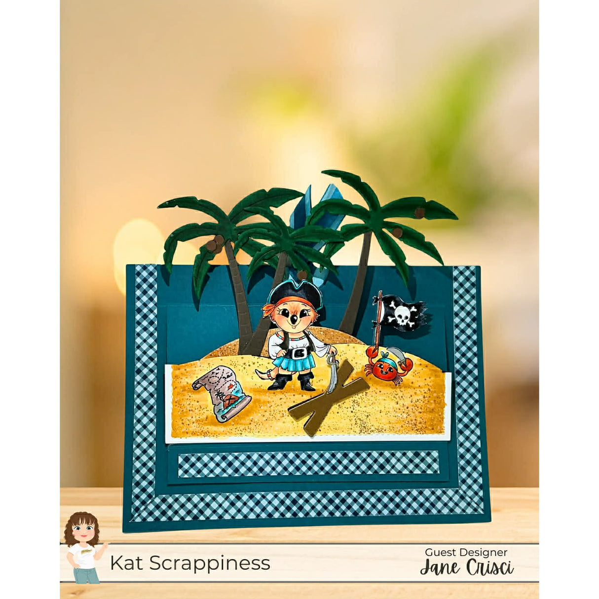 Tropical Island Getaway Craft Dies