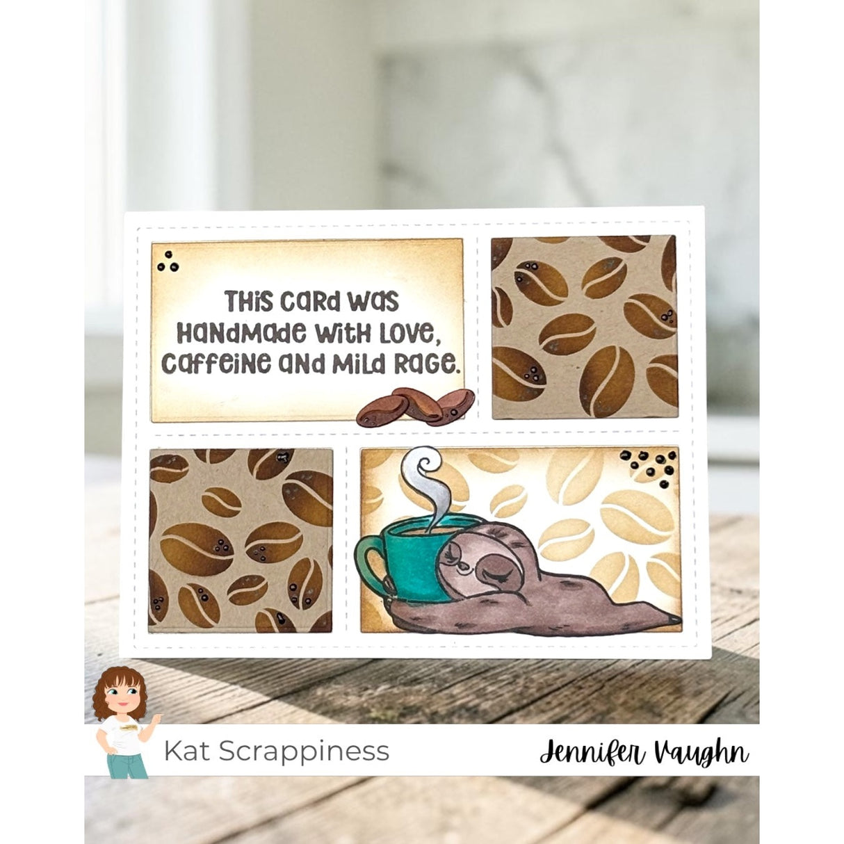 Sentiment Shoppe – Within the Fold: "CRAFTY FUN" 6x6 Stamp Set