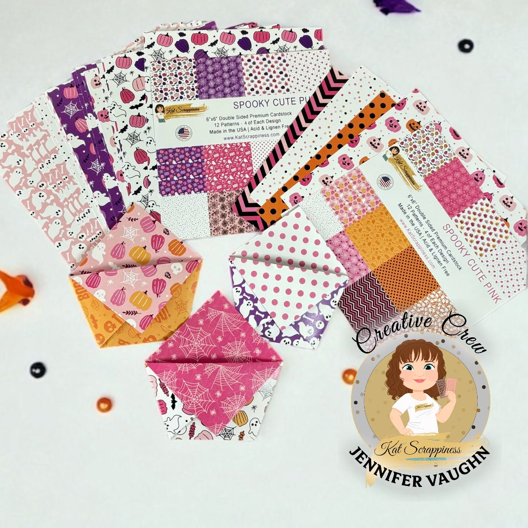 Spooky Cute Purple 6x6 Paper Pad