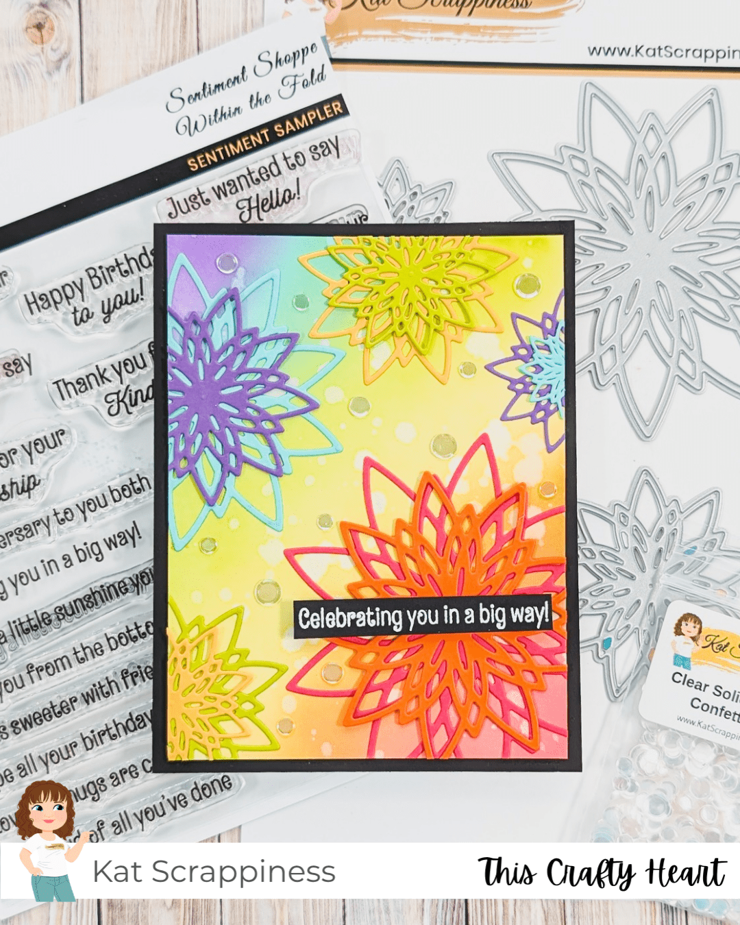 Fine Line Flowers Craft Dies