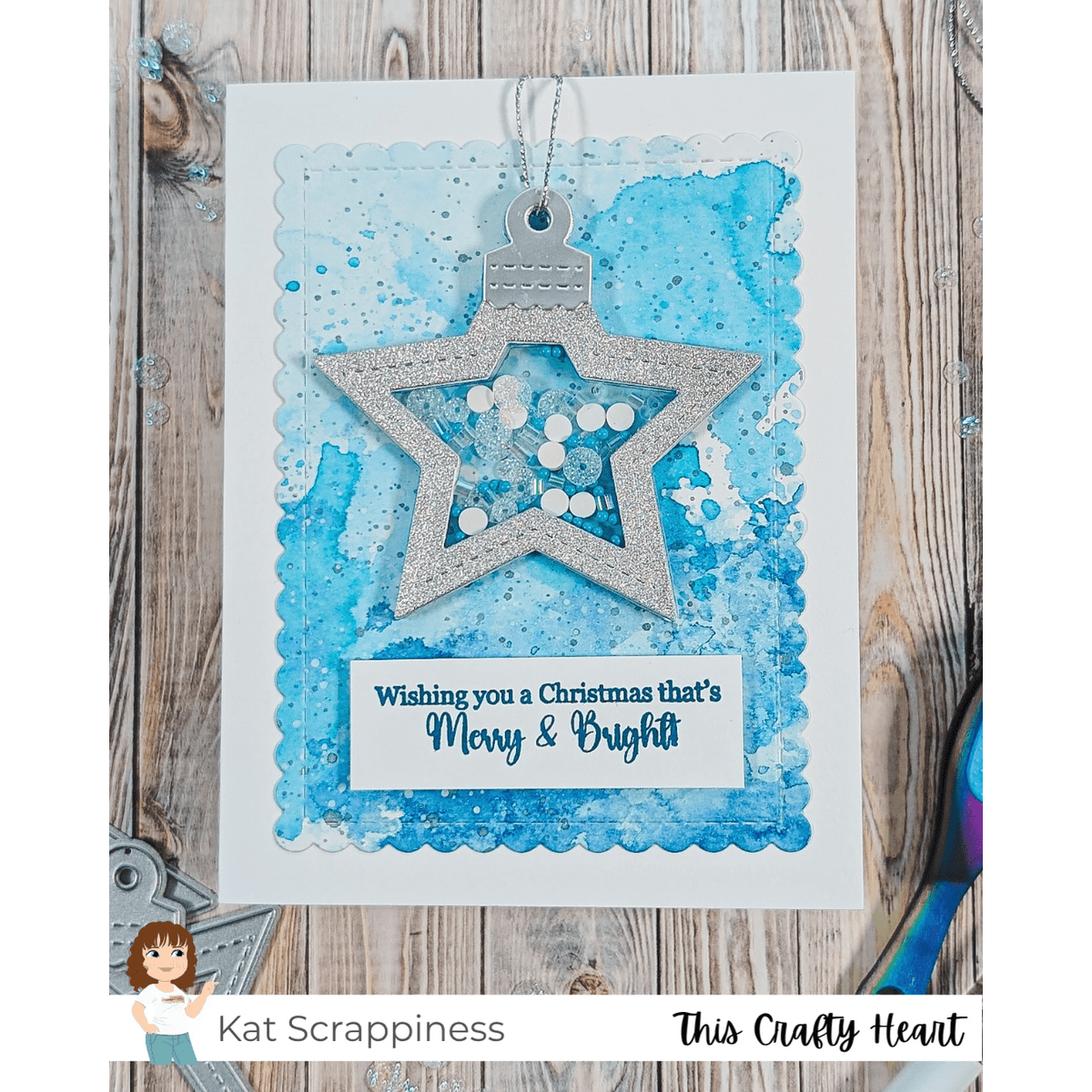 Christmas Shaker Ornament Craft Dies