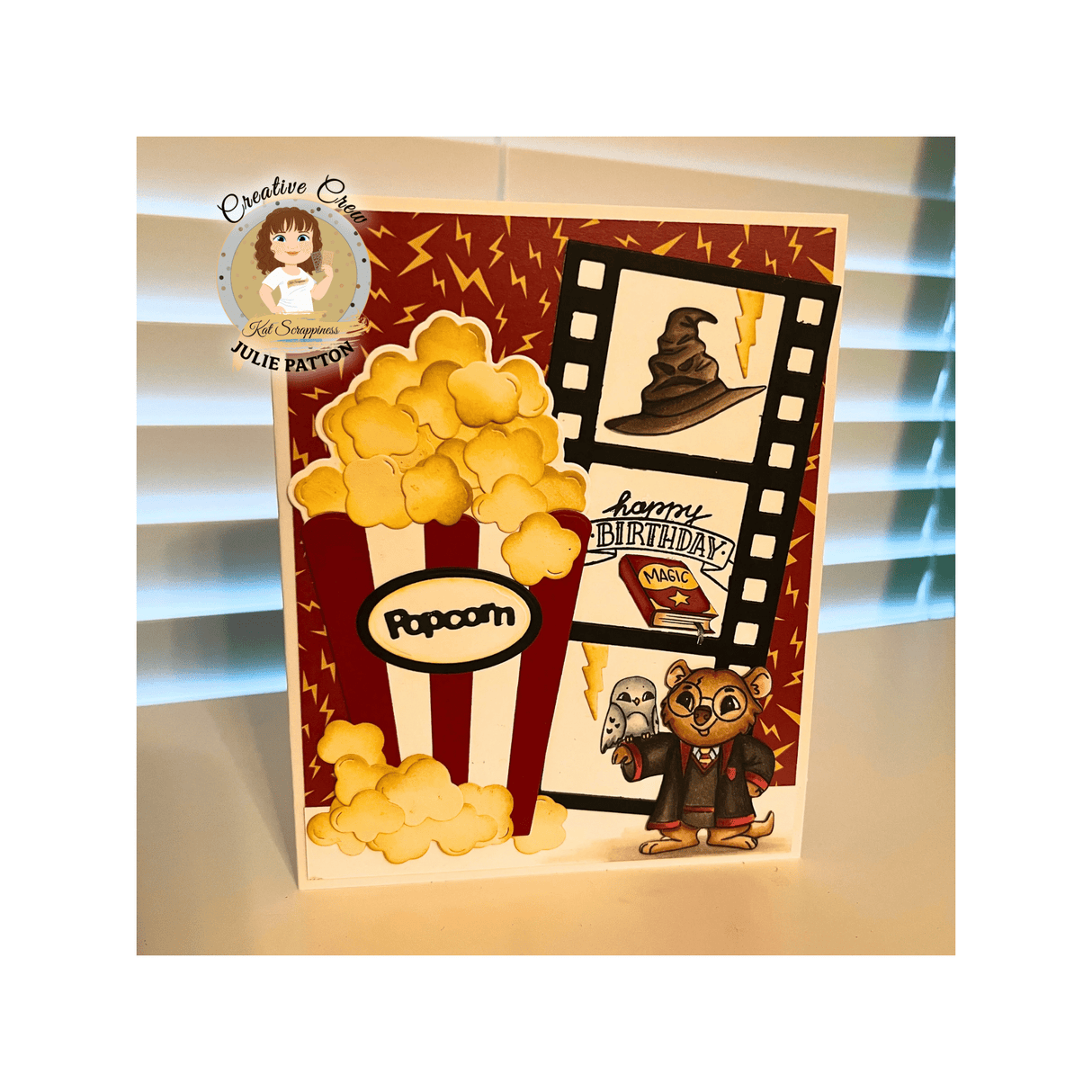 Popcorn Box (Shaker) Craft Dies