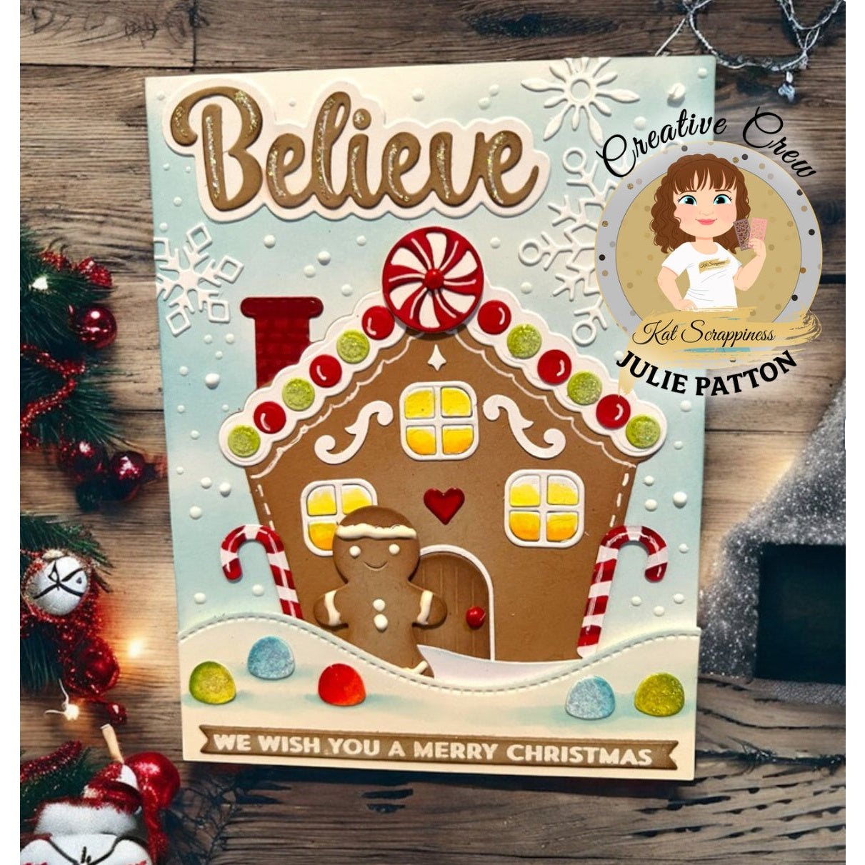 Gingerbread House Craft Dies