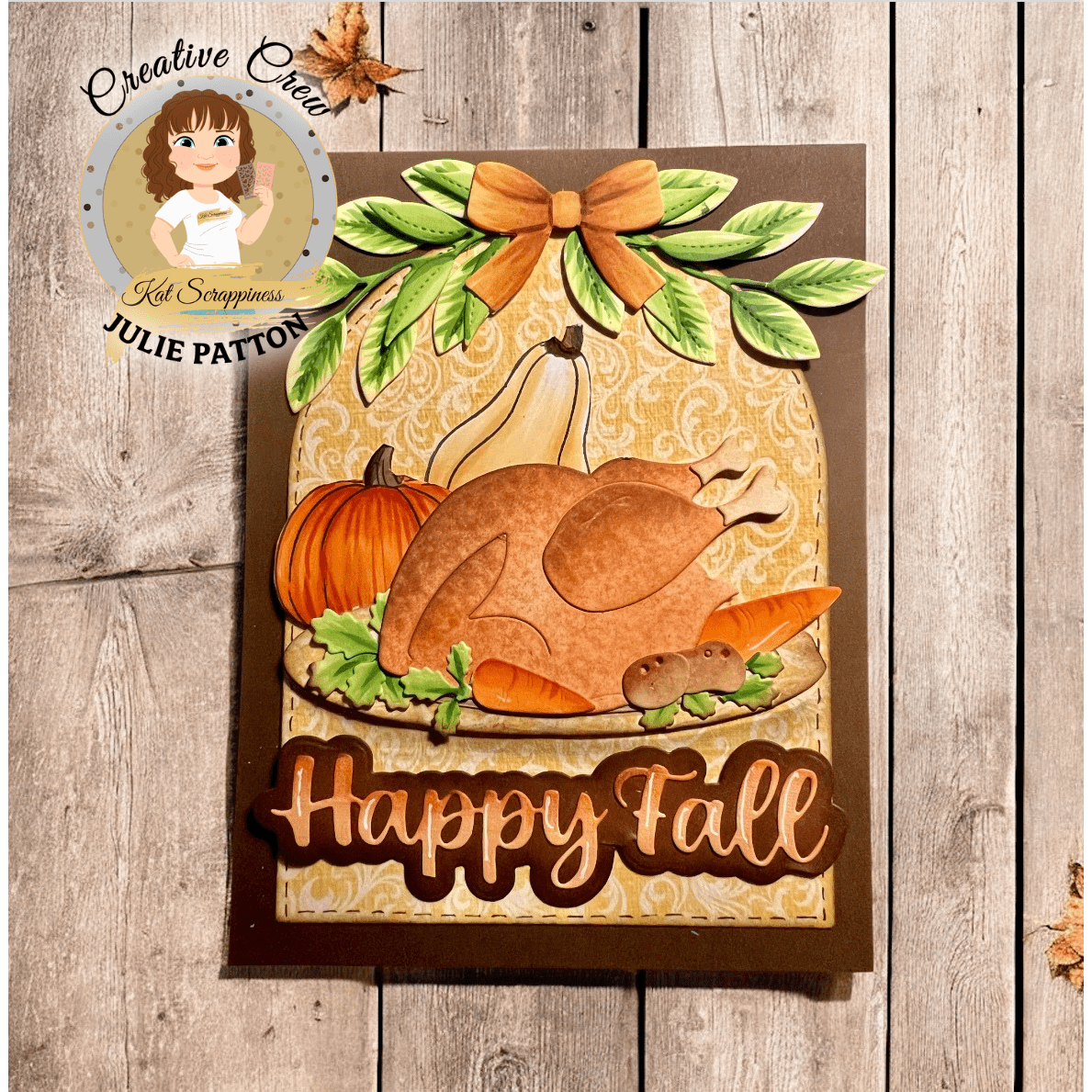 Holiday Turkey Dinner Craft Dies