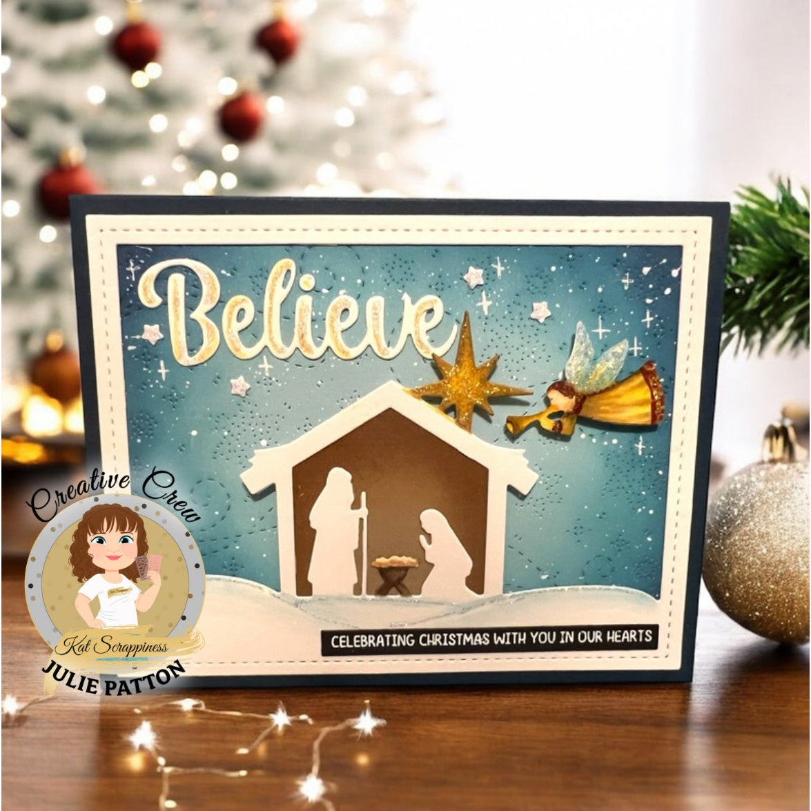 Stitched Swirling Snow Background Craft Dies