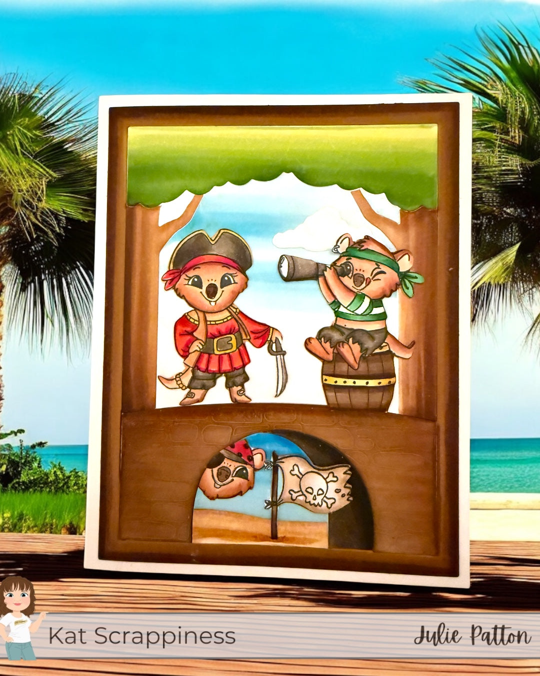 Hundred Acre Bridge Background Craft Die