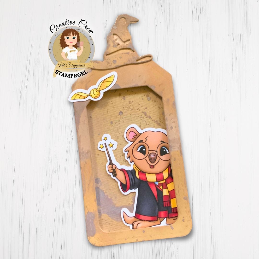 Wizard Shaker Tag Craft Dies