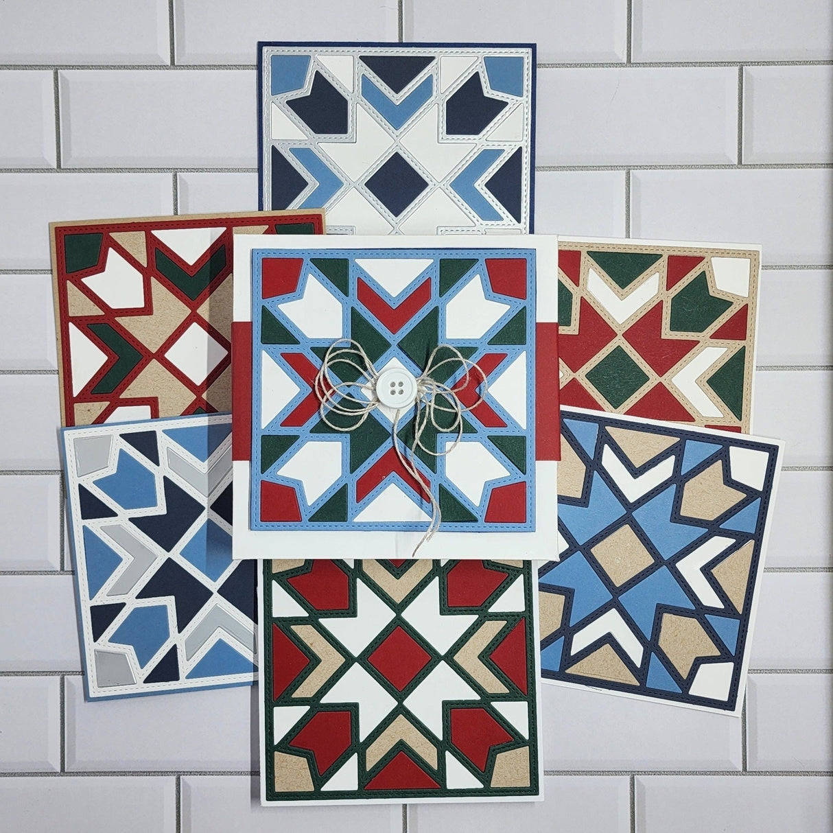 Kim's Stitched Snowflake Quilt Craft Die -