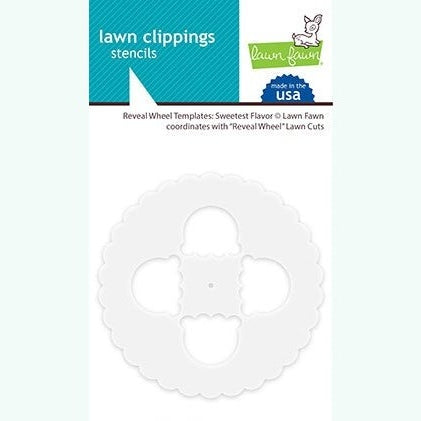 Reveal Wheel Templates: Sweetest Flavor by Lawn Fawn - CLEARANCE!