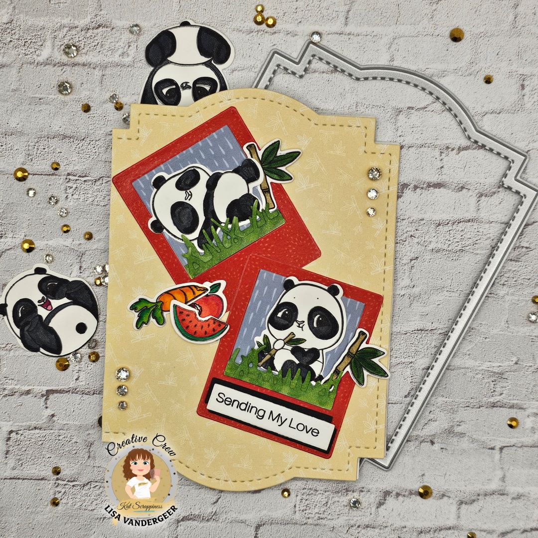 Rolly Polly Pandas Coordinating Dies- New Release!