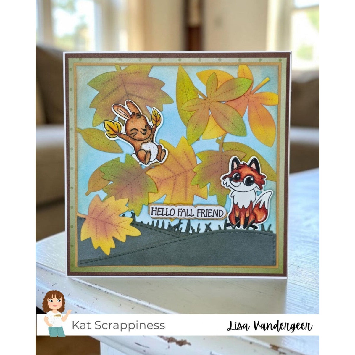 Leaf Pile Critters Coordinating Craft Dies