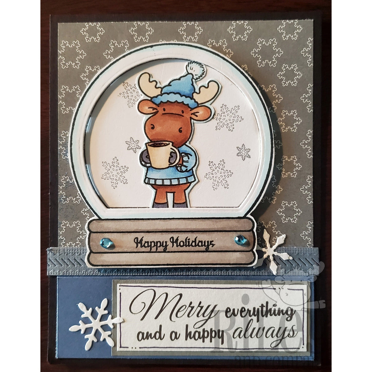Merry Everything Clear Stamp by Riley & Co