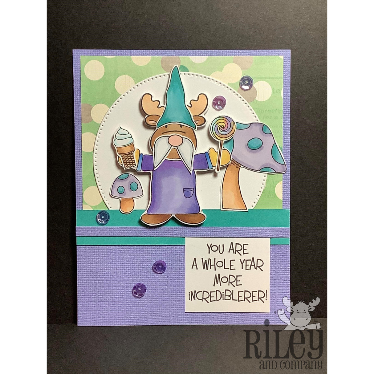 More Incrediblerer Clear Stamp by Riley & Co