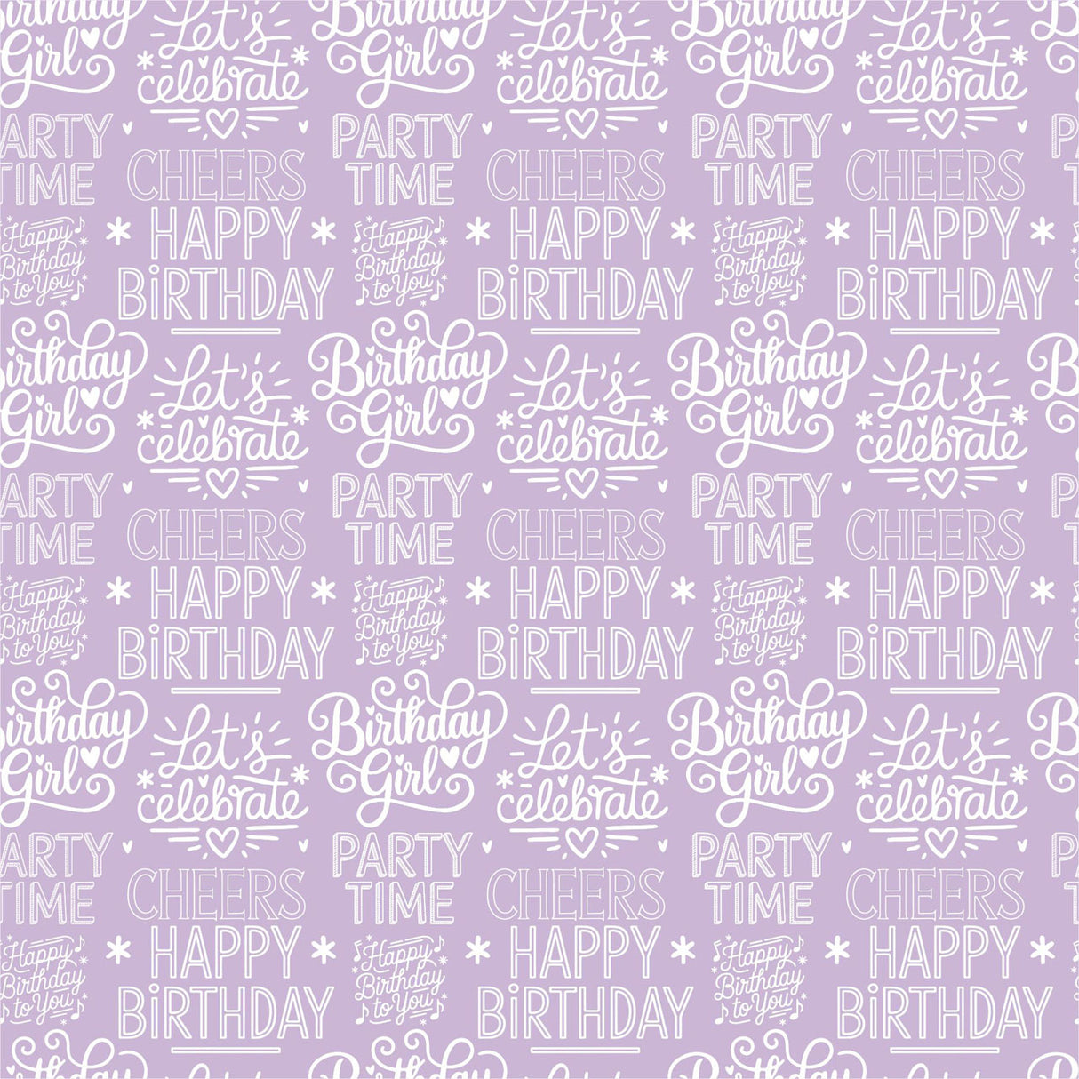 "Birthday for Her" 6x6 Patterned Paper Pack