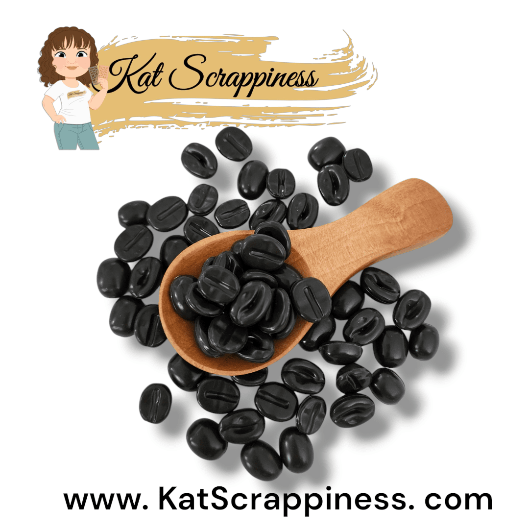 Coffee Beans – Resin Embellishments - Large Pack