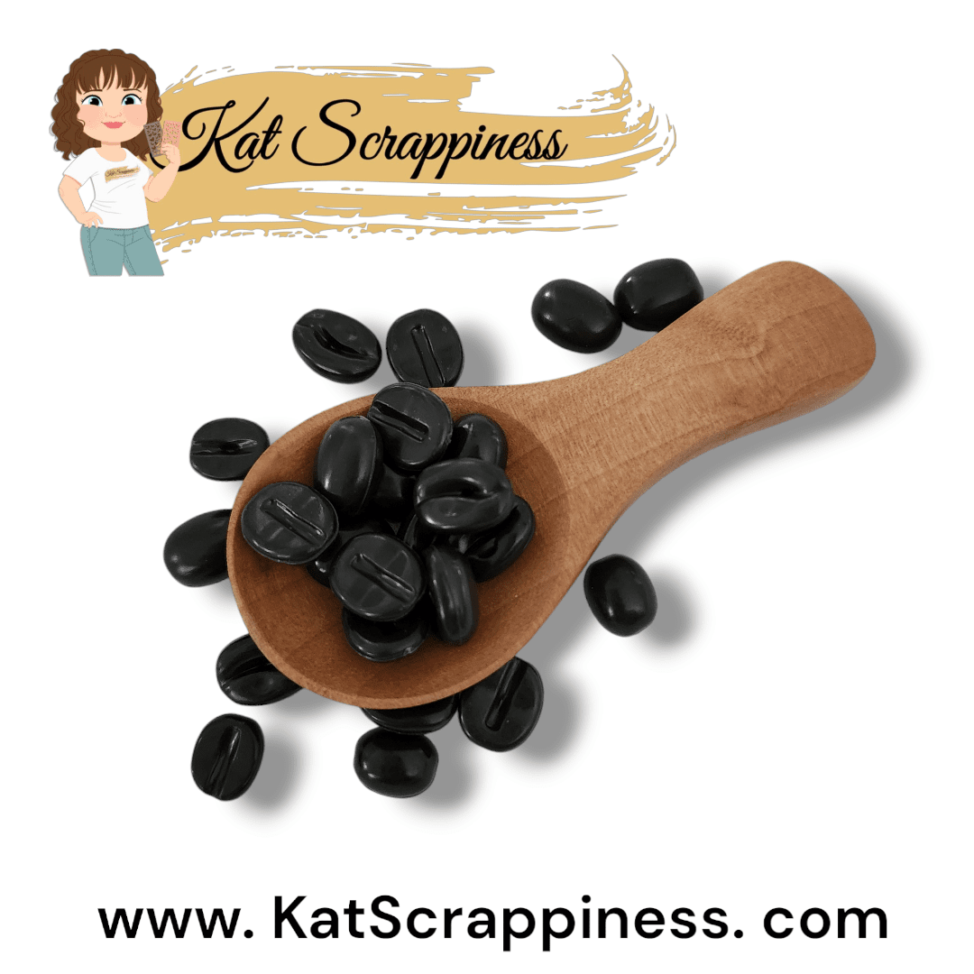 Coffee Beans – Resin Embellishments - Small Pack