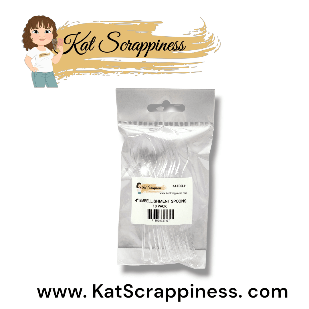 Mini Embellishment Spoons - 10 pk