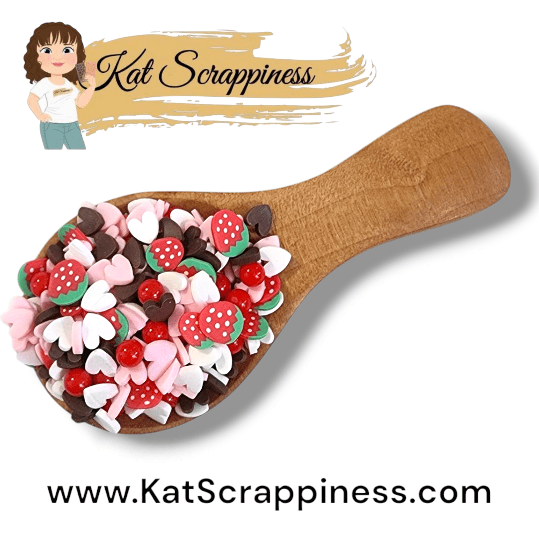 Chocolate Covered Strawberry Sprinkle Mix