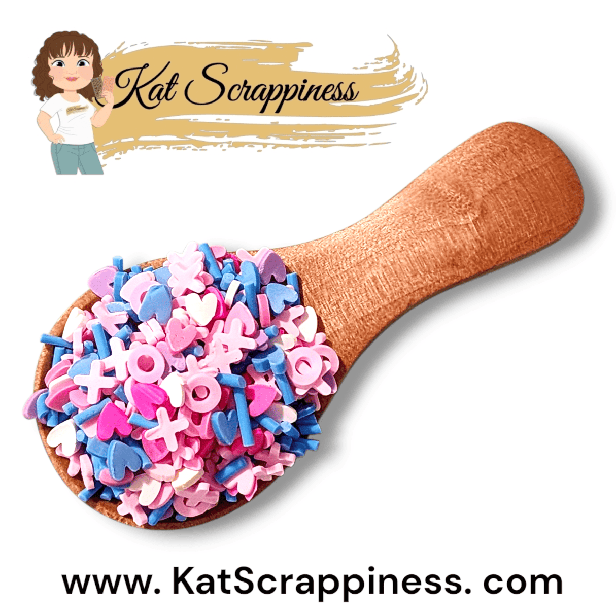 Pastel Hugs & Kisses Sprinkle Mix - New Release!