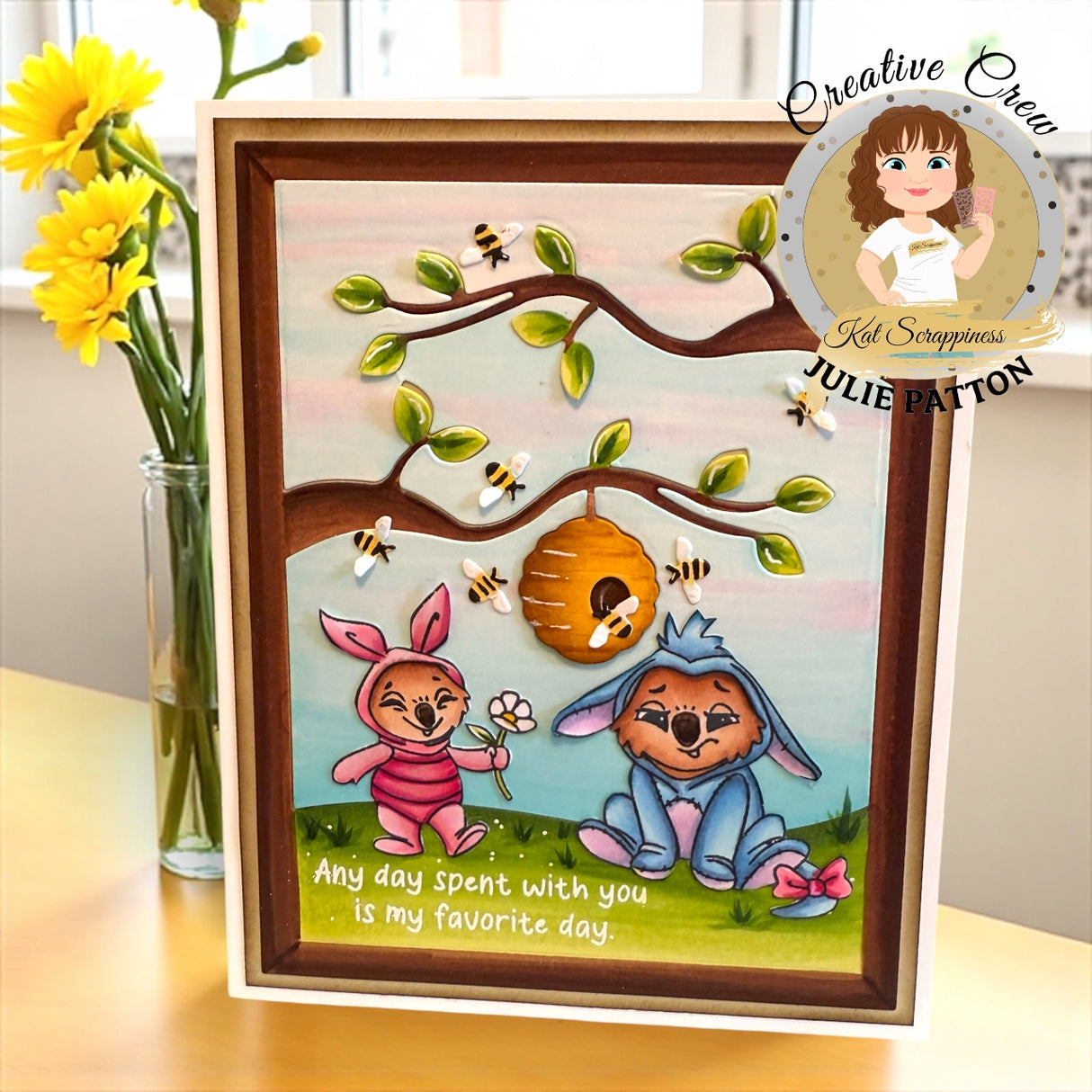 Hundred Acre Beehive Background Craft Die - New Release!