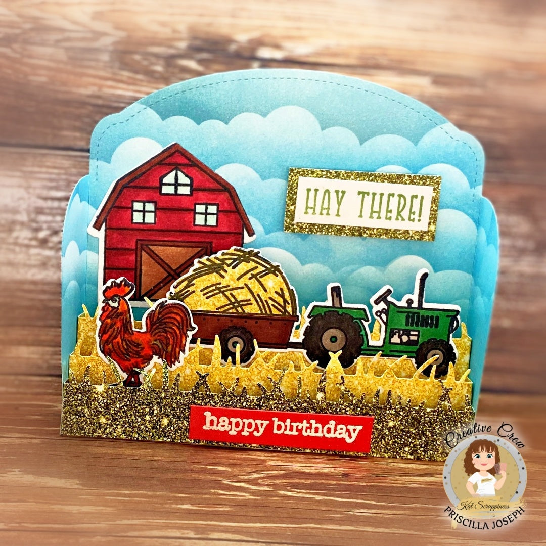 Farmhouse 6x8 Stamp Set