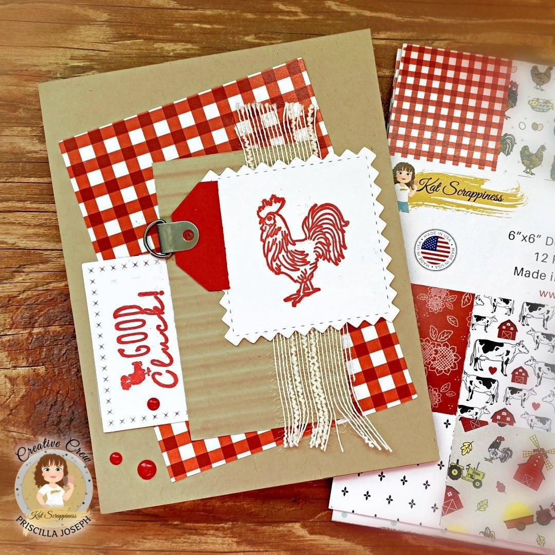 Farmhouse 6x6 Paper Pad