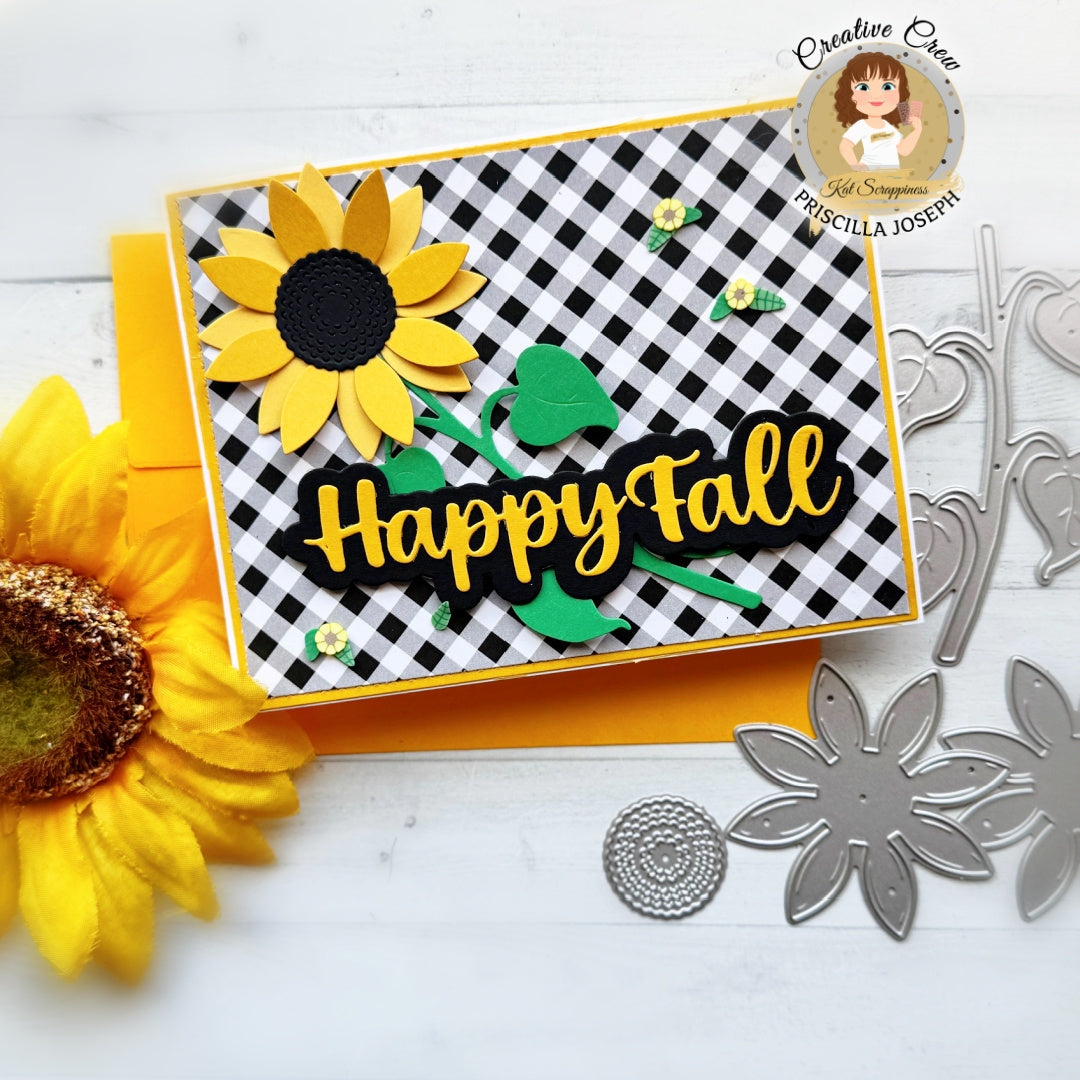 Sunflower Funflower Duo Craft Dies