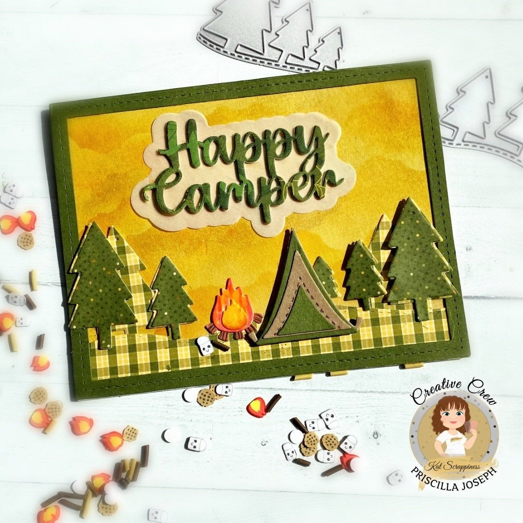 Happy Camper Craft Die