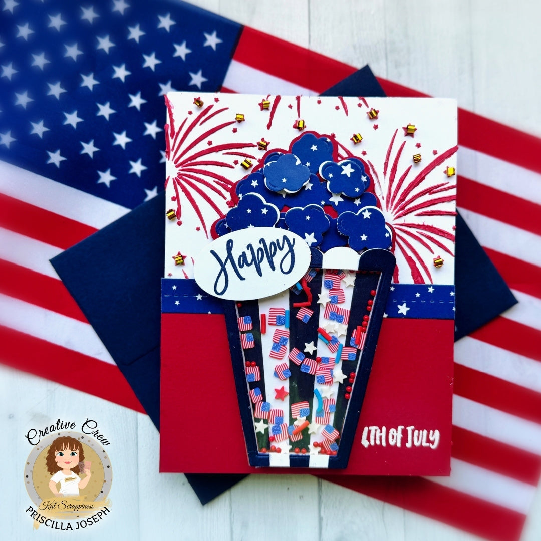 Popcorn Box (Shaker) Craft Dies