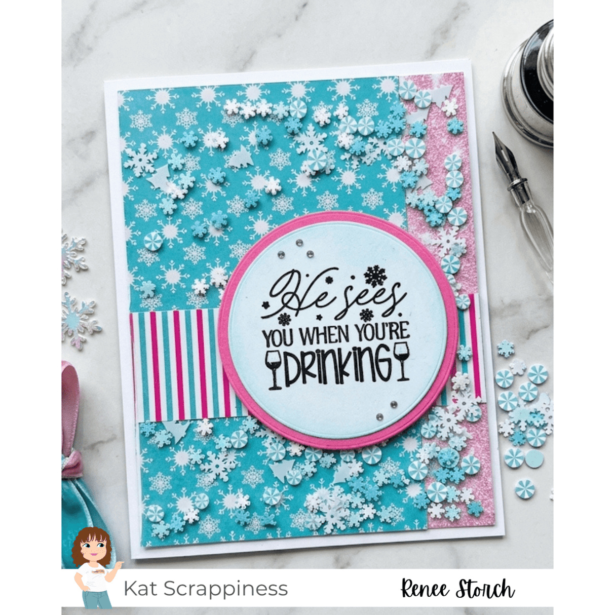 Bright Christmas 1 6x6 Paper Pad