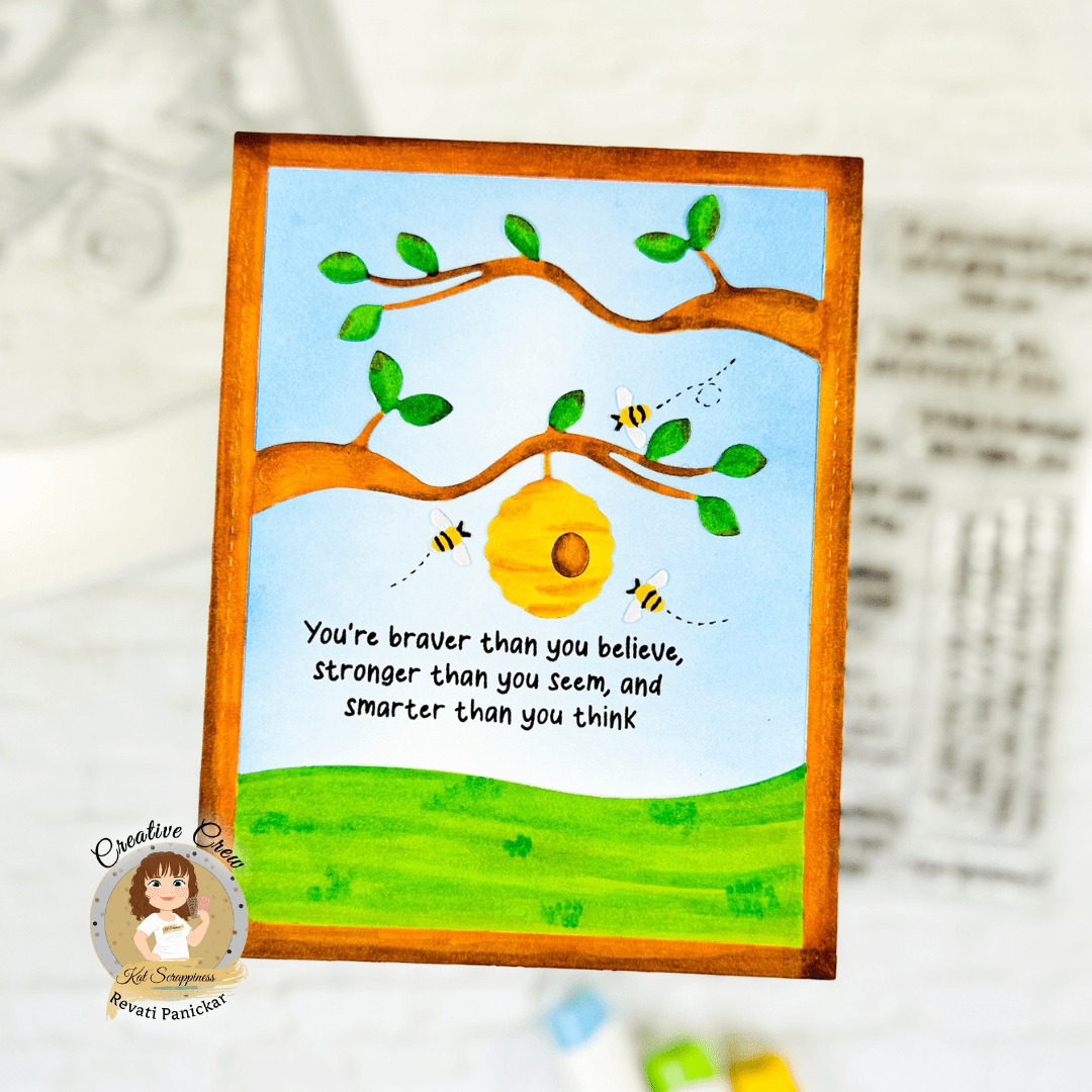 Hundred Acre Beehive Background Craft Die - New Release!