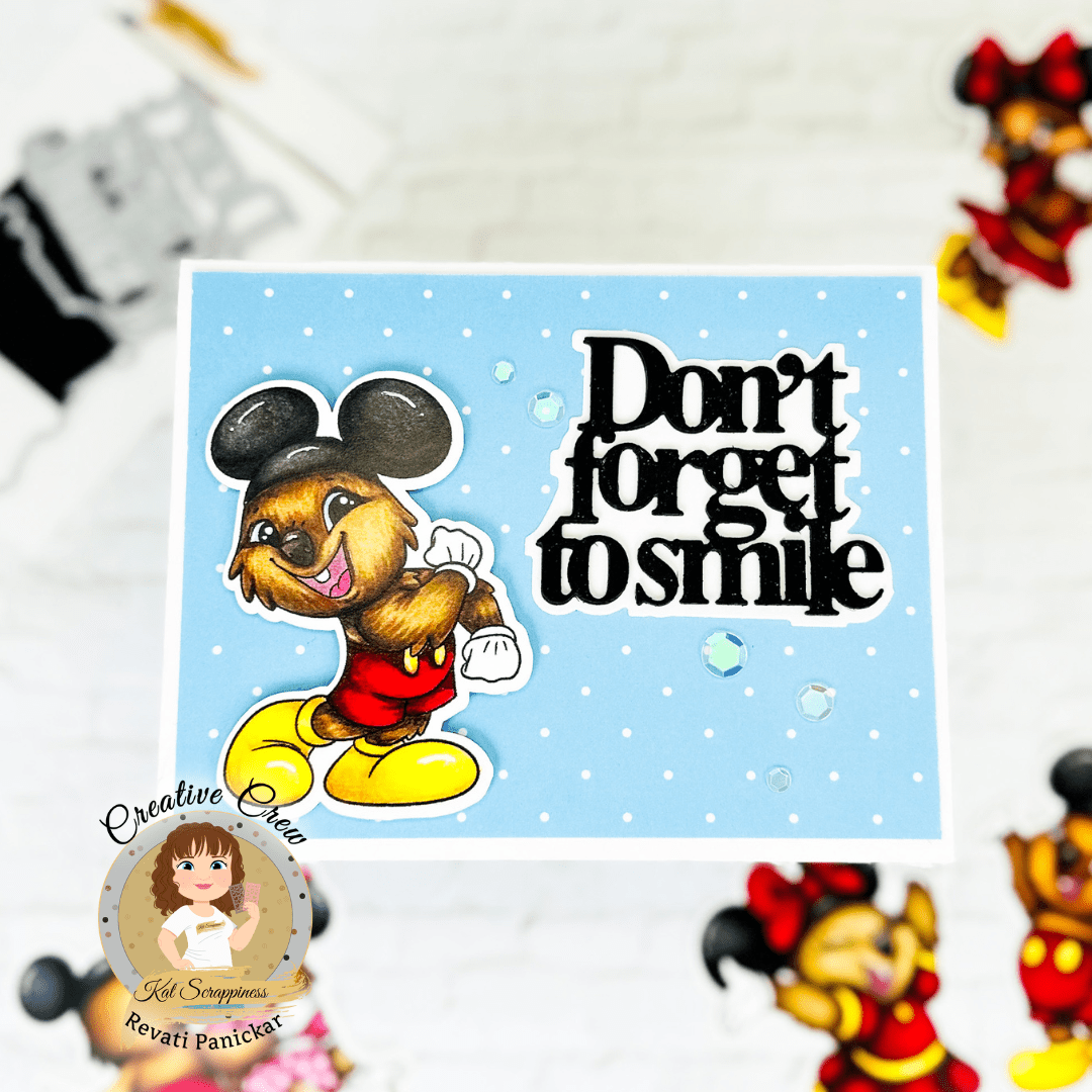 "Don't Forget to Smile" Shadow Sentiment Craft Dies