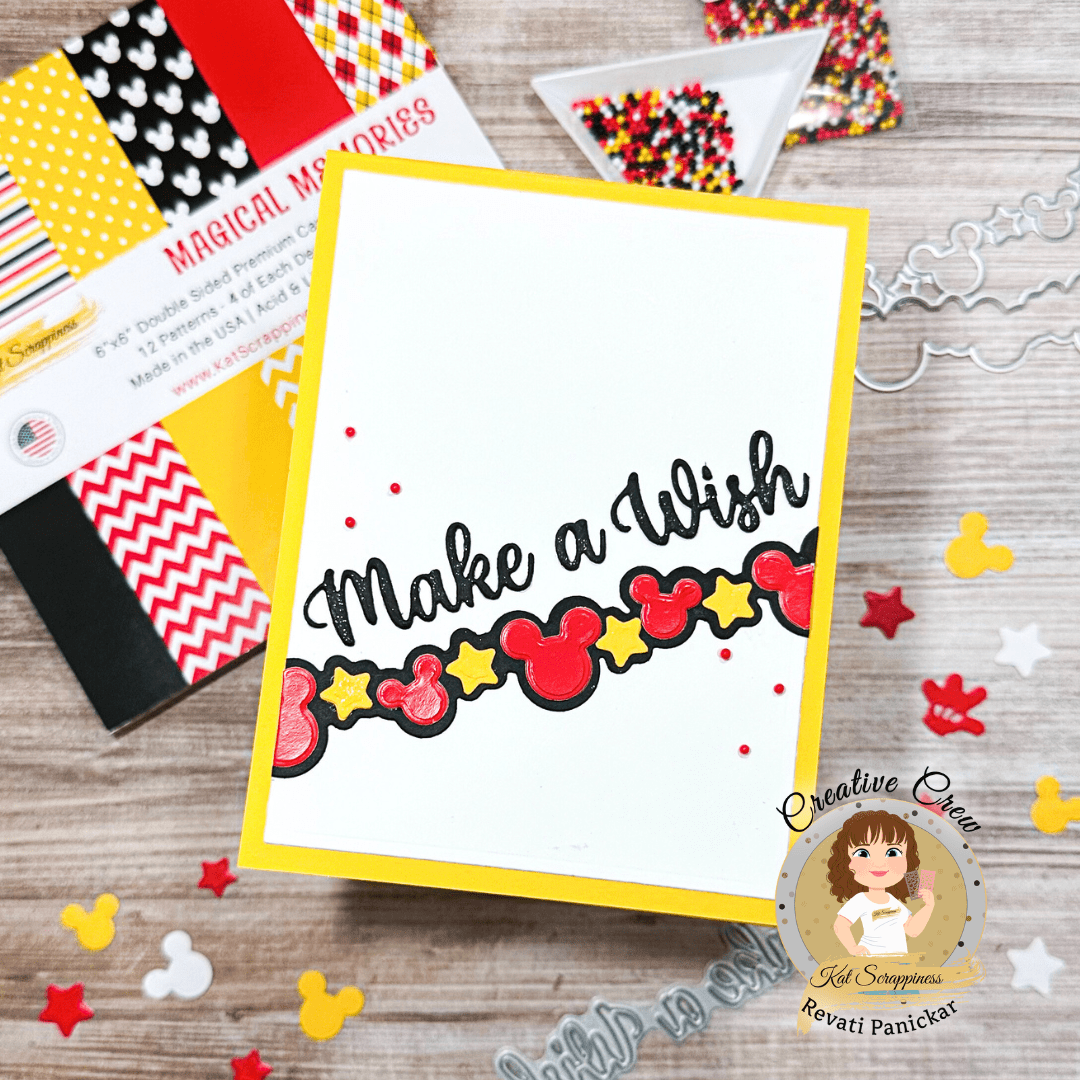 Make a Wish Shadow Sentiment Craft Die