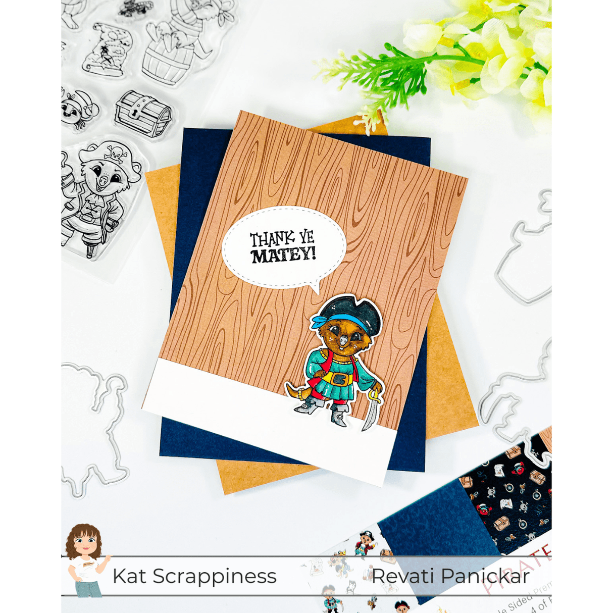 Stitched Speech Bubbles Craft Dies